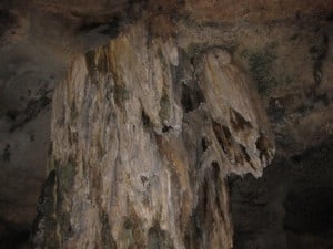 Stalactite in Mearat Sephunim