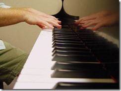 piano reflection